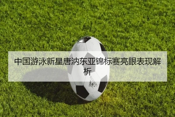 中国游泳新星唐汭东亚锦标赛亮眼表现解析